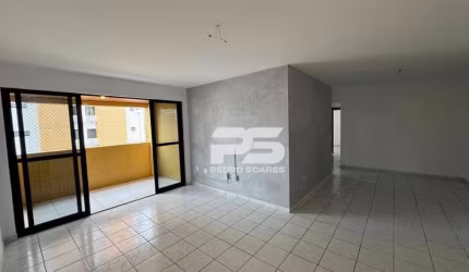 Apartamento com 3 dormitórios para alugar, 105 m² por R$ 4.000/mês - Manaíra - João Pessoa/PB