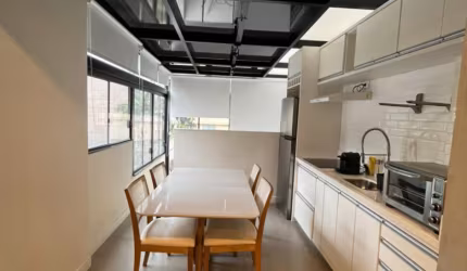 Garden Duplex com 60m² na  Vila Olimpia -  1 Quarto - 2 banheiros - 1 Vaga - Quintal  e Varanda