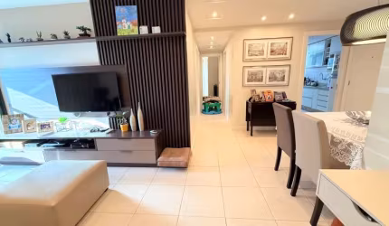 Apartamento com 3 quartos, 1 suíte,  2 vagas e lazer.