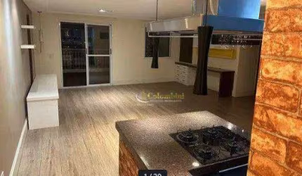 Apartamento com 3 dormitórios à venda, 115 m² por R$ 1.120.000,00 - Vila Valparaíso - Santo André/SP