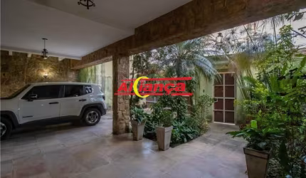 CASA COM 4 QUARTOS E 3 SUITES PARA ALUGAR, 450M² - JARDIM MAIA - GUARULHOS/SP POR 14.000,00