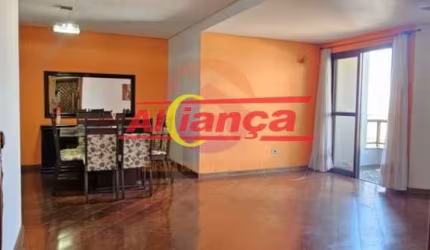 Apartamento com 3 quartos sendo 1 com suíte, 2 vagas, 112 m² Vila Galvão - Guarulhos por R$ 3.000,00