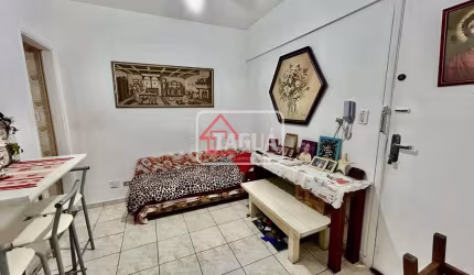 Apartamento com 1 dorm, Ponta da Praia, Santos - R$ 290 mil, Cod: 394