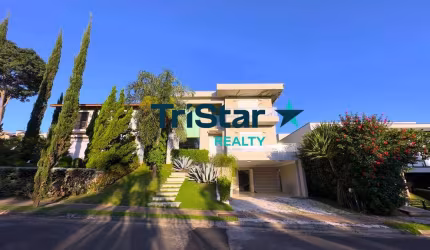 TRISTAR REALTY - - SUNTUOSO SOBRADO TODO PLANEJADO FRENTE AO LAGO EM CONDOMÍNIO CLUBE ALTO PADRAO - VILA PARADISO - INDAIATUBA -