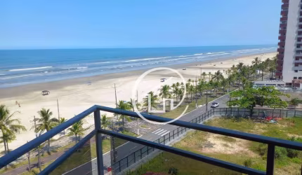 Apartamento com 2 dormitórios frente mar com vista mar à venda, 75 m² por R$ 280.000 - Balneário Flórida - Praia Grande/SP