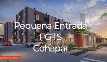 Lindo Apartamento  Dois Quartos , No Bairro Atuba Pinhais.