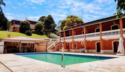 Casa em condomínio fechado com 7 quartos à venda na Rodovia Alkindar Monteiro Junqueira, Condomínio Itaembu, Itatiba, 984 m2 por R$ 2.000.000