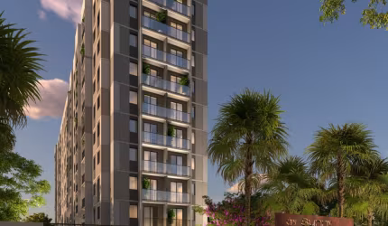 APARTAMENTOS   - 48 m² - 02 e 03 DORMITÓRIOS - SUITE - VARANDA E VAGA