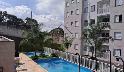 Apartamento com terraço para Locação, 2 DORM. - 47 M² - COND. TOP LIFE - Barro Branco, Cotia, SP