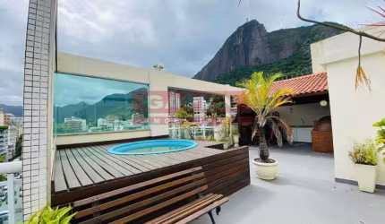 Cobertura com 1 quarto à venda na Rua do Humaitá, Humaitá, Rio de Janeiro, 175 m2 por R$ 1.970.000