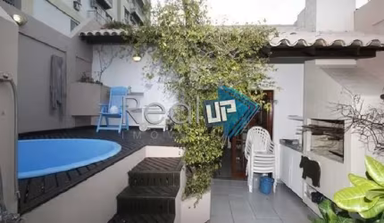 Cobertura com 2 quartos à venda na Rua Desembargador Burle, Humaitá, Rio de Janeiro, 188 m2 por R$ 1.940.000