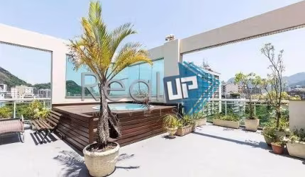 Cobertura com 2 quartos à venda na Rua do Humaitá, Humaitá, Rio de Janeiro, 172 m2 por R$ 2.000.000