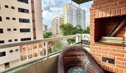 Apartamento com 3 dormitórios à venda, 70 m² por R$ 690.000,00 - Aparecida - Santos/SP