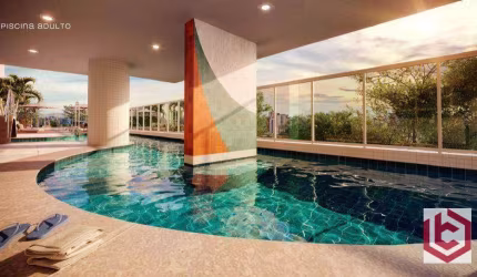 Apartamento com 3 dormitórios à venda, 116 m² por R$ 1.906.691,71 - Embaré - Santos/SP
