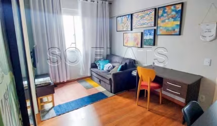 Residencial Piazza Alberoni, flat disponível para locação contendo 35m², 1 dorm e 1 vaga.
