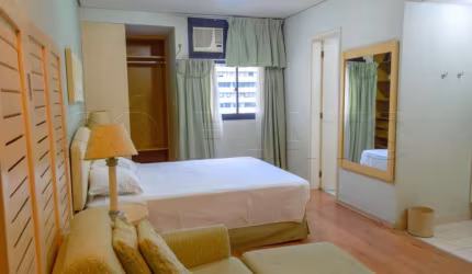 Flat disponível para locação em Santo Amaro, próximo a Marg. Pinheiros.