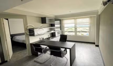Apto em Guarulhos com fácil acesso a SP contendo 32m² 1 dormitório 1 vaga disponível para locação.
