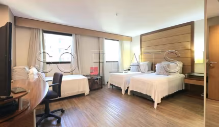 Flat Wyndham Ibirapuera disponivel para venda com 41m², 02 dorms e 01 vaga de garagem