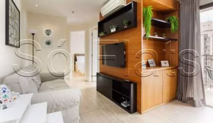 Quality alvorada, apto disponível para venda com 48m², 01 dorm e 01 vaga de garagem