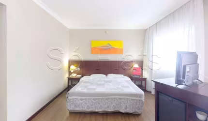 Flat Blue Tree Verbo Divino na Chácara Sto Antônio com 30m² e 1 dormitórioi disponível para locação.