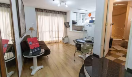 Flat Paulista Wall Street disponível para venda com 49m², 01 dorm e 01 vaga