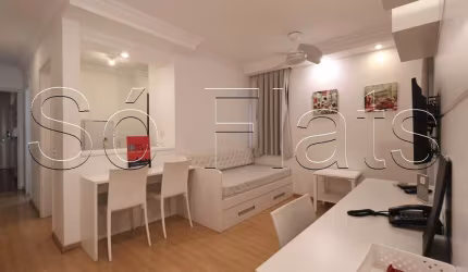 Flat The Park Hall, disponível para venda com 49m², 1 dormitório e 1 vaga