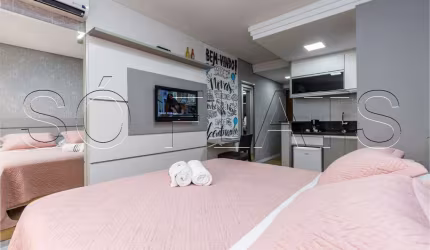 Flat Mercure Curitiba Golden, disponível para venda com 26m², 1 dormitório e 1 vaga de garagem