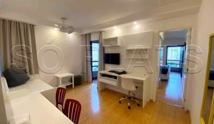 Flat na região central, próximo ao shopping Patio Higienópolis