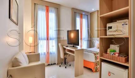 Quality Hotel Manaus, flat para investimento em Manaus com 28m² e 1 vaga de garagem