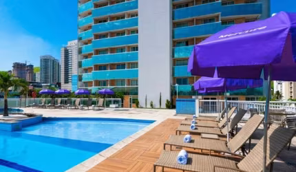 Flat Mercure Nova Iguaçu, disponível para venda com 30m², 01 dormitório e 01 vaga de garagem