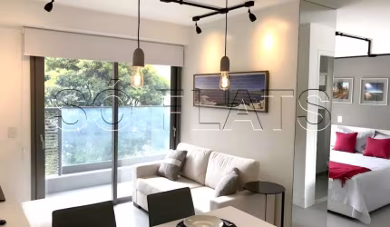 Apto no Studio Suzano, com 38m² e 1 dorm para locação próximo a Avenida Nove de Julho.