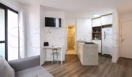 Flat prox ao Shopping Pamplona disponível para locação, facil acesso a Av 9 de Julho e Paulista