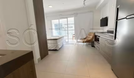 Residencial London SP, apto disponível para locação contendo 34m², 1 dormitório e 1 vaga de garagem.