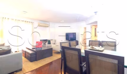 Flat The Sutton House, apartamento disponível  com 120m², 2 dormitórios e 2 vagas