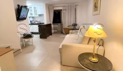 Flat Paulista Wall Street disponível para venda com 60m², 01 dormitório e 01 vaga