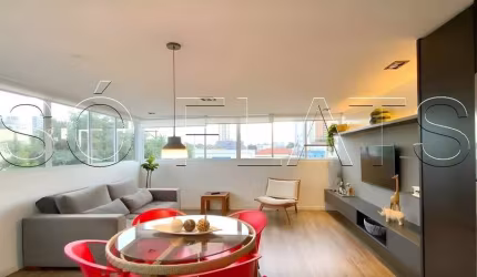You Now Chácara Santo Antônio, flat disponível para locação com 34m², 1 dormitório e 1 vaga