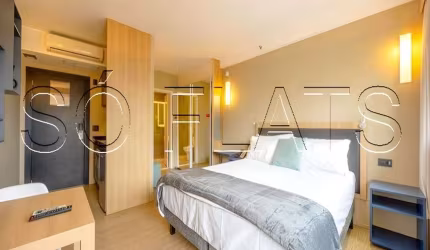 Flat Alpha Stay disponível para venda com 29m², 01 dormitório e 01 vaga de garagem