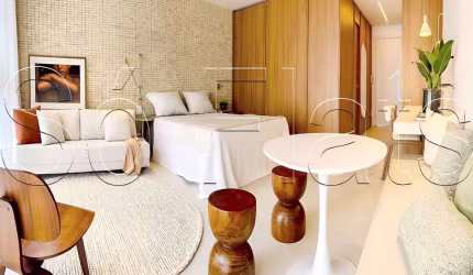 Residencial Dom 564 Praça Vila Nova, Studio disponível para venda com 40m², 1 dormitório e 1 vaga