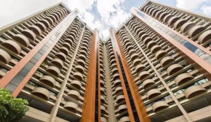 Flat completo em Alphaville, fácil acesso a São Paulo