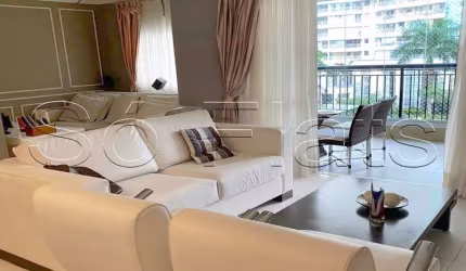 Apartamento alto padrão nos Jardins com 139m², 03 dorms