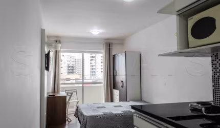 Flat New Studio em Pinheiros para locação 27m², 1 dormitório e 1 vaga de garagem