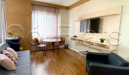 Studio no Tryp Tatuapé 1 dormitório próximo a Estação Tatuapé e Praça Silvio Romero.