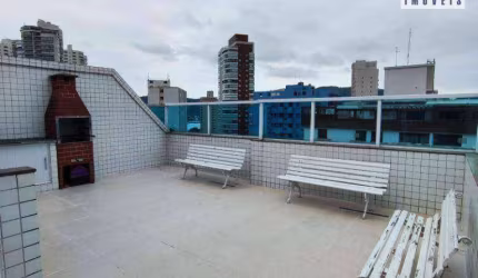Cobertura com 3 dormitórios à venda, 200 m² por R$ 1.400.000,00 - Ponta da Praia - Santos/SP