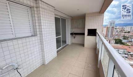 Apartamento com 3 dormitórios para alugar, 92 m² por R$ 5.000,00/mês - Ponta da Praia - Santos/SP