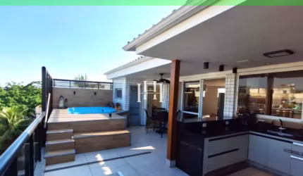 Cobertura Duplex Espetacular 4 Suítes no Recreio