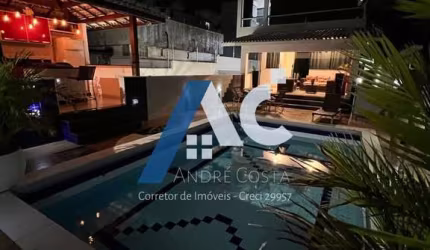 Aluguel de Surpreendente Casa Duplex MOBILIADA em Piatã com 4/4, piscina e área gourmet