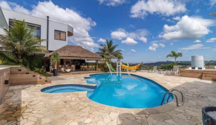 Casa com 4 dormitórios à venda, 550 m² por R$ 4.000.000,00 - Condominio Porto Atibaia - Atibaia/SP