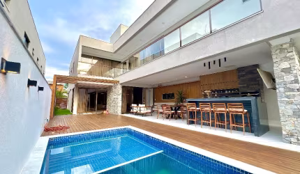 CASA A VENDA, MOBILIADA E DECORADA, 4 SUÍTES, EM VILAS DO ATLÂNTICO. LAURO DE FREITAS/BA