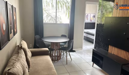 Apartamento residencial para Locação em condominio fechado, 35º Bi, Feira de Santana, mobiliado, 1 dormitório, 1 sala, 1 banheiro, 1 vaga, 45m² área