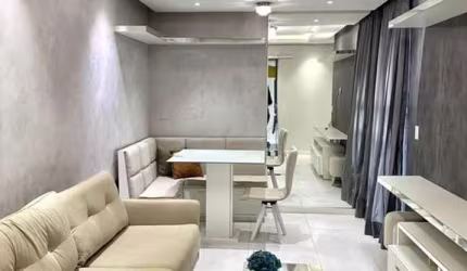 Apartamento no Sim, Mobiliado, 2 Quartos, Suíte, para Locação, no Condomínio José Cláudio Dórea, na Artemia Pires, em Feira de Santana.